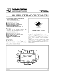 Click here to download TDA7350 Datasheet