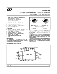 Click here to download TDA7360HS Datasheet