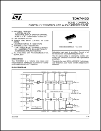 Click here to download TDA7440 Datasheet