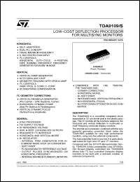 Click here to download TDA9109S Datasheet