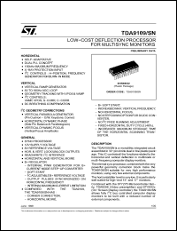 Click here to download TDA9109SN Datasheet