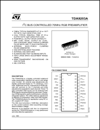 Click here to download TDA9203 Datasheet