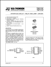 Click here to download TDF1747DP Datasheet