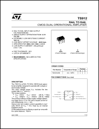 Click here to download TS912AI Datasheet