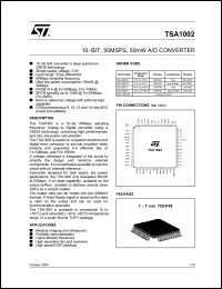 Click here to download TSA1002 Datasheet