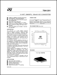 Click here to download TSA1201IFT Datasheet