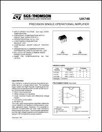 Click here to download UA748IN Datasheet