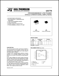 Click here to download UA776IN Datasheet