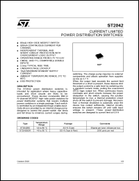 Click here to download ST2042BDR Datasheet
