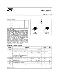 Click here to download T1235H-600G-TR Datasheet