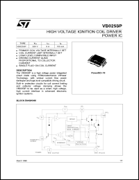 Click here to download VB025MSP Datasheet