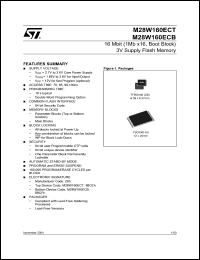 Click here to download M28W160ECT100N6E Datasheet