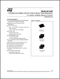 Click here to download M30LW128 Datasheet