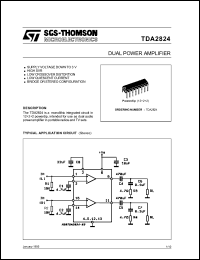 Click here to download TDA2824 Datasheet