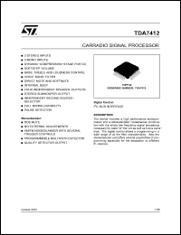 Click here to download TDA7412 Datasheet