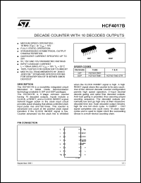 Click here to download HCF4017M013 Datasheet