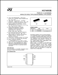 Click here to download HCF4053M013TR Datasheet