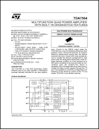 Click here to download TDA7564 Datasheet