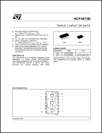 Click here to download HCF4075M013TR Datasheet