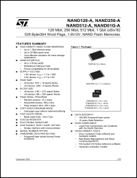 Click here to download NAND256R3A2AZB6 Datasheet