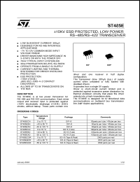 Click here to download ST485ECDR Datasheet