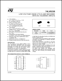 Click here to download 74LVX238 Datasheet
