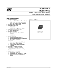 Click here to download M28R400CB120ZB6T Datasheet