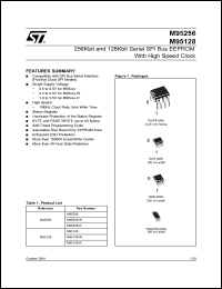 Click here to download M95256-DW6G Datasheet