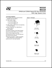 Click here to download M95640-DL6TP Datasheet