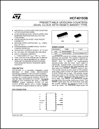 Click here to download HCF40193M013TR Datasheet