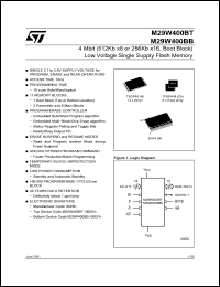 Click here to download M29W400BB55M6 Datasheet