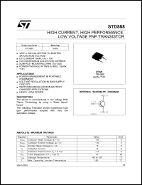 Click here to download STD888 Datasheet
