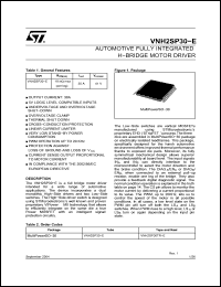 Click here to download VNH2SP30 Datasheet