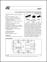 Click here to download L6227 Datasheet