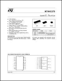 Click here to download M74HC279M1R Datasheet