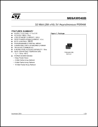 Click here to download M69AW048B Datasheet