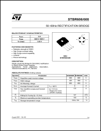 Click here to download STBR608 Datasheet