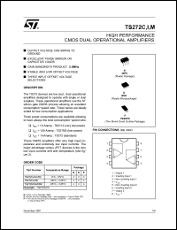 Click here to download TS272CBC Datasheet