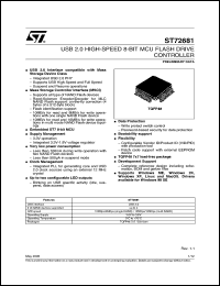 Click here to download ST72681 Datasheet
