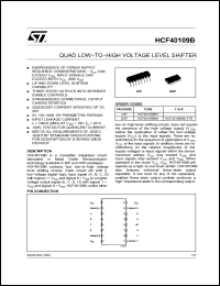 Click here to download HCF40109M013 Datasheet