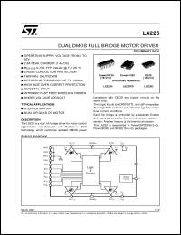 Click here to download L6225 Datasheet