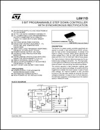 Click here to download L6911D Datasheet