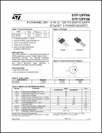 Click here to download STF12PF06 Datasheet