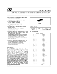 Click here to download 74LVC161284 Datasheet