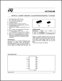 Click here to download HCF4024M013 Datasheet