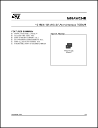Click here to download M69AW024 Datasheet