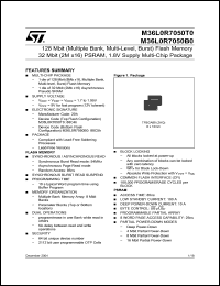 Click here to download M36L0T7050 Datasheet