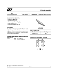 Click here to download ESDA18-1F2 Datasheet