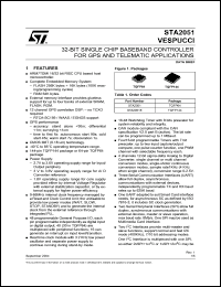 Click here to download STA2051 Datasheet