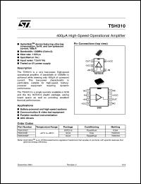 Click here to download TSH310ID Datasheet